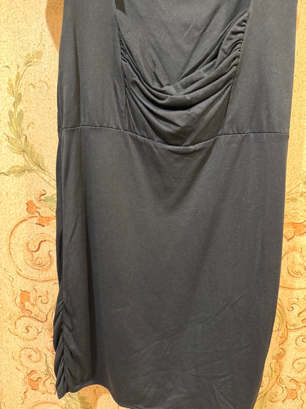 La Befana  Black Cowl Neck Sleeveless tunic - Picture 3 of 14